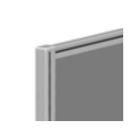 Screen with top single tool rail