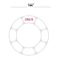 Combination 3 - 8 x <b>CR610</b> + 8 x <b>CR2X4</b> Legs Package