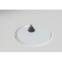 U - Round cable access of 80 cm diameter with polystyrene cover top