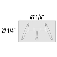 <b>TL572L</b> - Table w/Castors