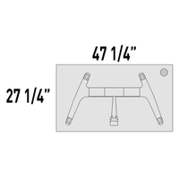 <b>TL582L</b> - Table w/Castors
