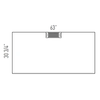 4 x <b>LK86028..TF</b> - Rectangular Desk