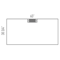 <b>LK860</b> - Rectanguar Desk