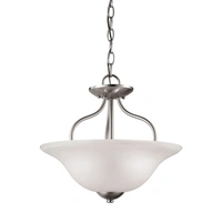 White/Brushed Nickel