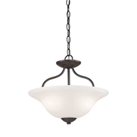 White/Oil Rubbed Bronze