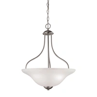 White/Brushed Nickel