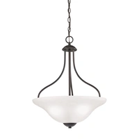 White/Oil Rubbed Bronze