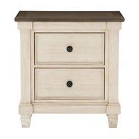 Antique White/Rosy Brown