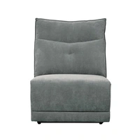 Power Armless Reclining Chair w/Power Headrest