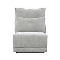 Power Armless Reclining Chair w/Power Headrest