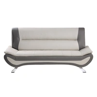 Beige/Gray/Chrome