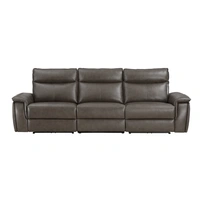 Top Grain Leather Match Dark Brown