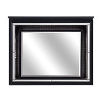 Black Leatherette/Faux Alligator
