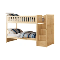 Bunk Bed w/ Reversible Step Storage, Twin/Twin Size