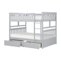 Full/Full Bed w/ Storage Boxes