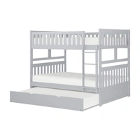 Full/Full Bed w/ Twin Trundle