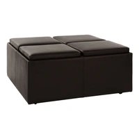 Dark Brown Leatherette