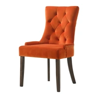 Orange Velvet/Espresso