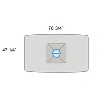 PV17 - Rectangular Table w/Fixed Height