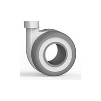 S - Auto Bracking White Hole Castors