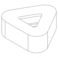 Hana Pouf w/Plant Pot