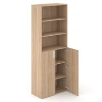 C6H080 - Cabinet (with lock, 4 shelves and fixed shelf; without base)