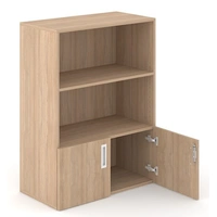 C3H080 - Cabinet (with lock, 2 shelves and 1 fixed shelf; without base)