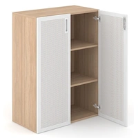 C3C083 - Cabinet with acoustic doors (with lock and 2 shelves; without base)