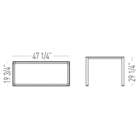 KN512 - Rectangular Desk