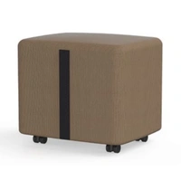 <b>GD10</b> - 1 unit - Upholstered Puff w/Castors (Can only be placed in the lower row of the grandstand)