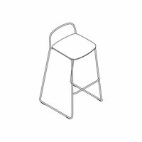 AF01 - high stool; bar height