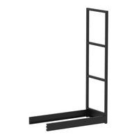 <b>ZCA381</b> - Metal frame for shelves and plinth. Extension module.