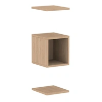 <b>ZCA332</b> - Set of 2 shelves and closed shelf box