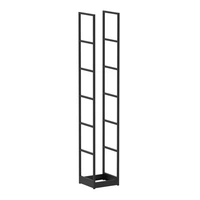 <b>ZCA640</b> - Set of metal frames for shelves and plinth. Start and end module