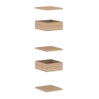 <b>ZCA436</b> - Set of 3 shelves and 2 planter boxes