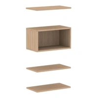 <b>ZCA472</b> - Set of 3 shelves and closed shelf box