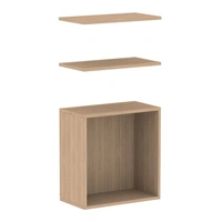 <b>ZCA477</b> - Set of 2 shelves and closed shelf box 