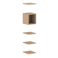 <b>ZCA532</b> - Set of 4 shelves and 1closed shelf box 