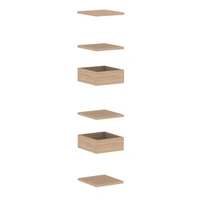 <b>ZCA537</b> - Set of 4 shelves and 2 planter boxes 