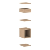 <b>ZCA538</b> - Set of 3 shelves, planter box and closed shelf box