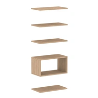 <b>ZCA571</b> - Set of 4 shelves and open shelf box