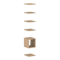 <b>ZCA631</b> - Set of 5 shelves and open shelf box 