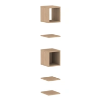 <b>ZCA632</b> - Set of 3 shelves, open and closed shelf boxes