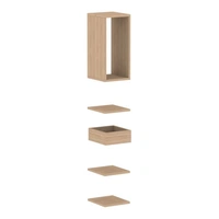 <b>ZCA639</b> - Set of 3 shelves, open shelf box and planter box 