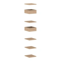 <b>ZCA636</b> - Set of 5 shelves and 2 planter boxes 