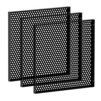 <b>ZCZ035</b> - Perforated metal sheet back panel (Set of 3)