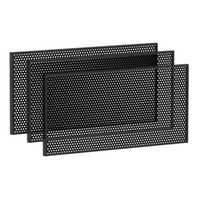 <b>ZCZ075</b> - Perforated metal sheet back panel (Set of 3)