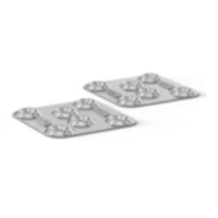 <b>ZCZ004</b> - Set of connecting components for shelves combination connection (Set of 2)