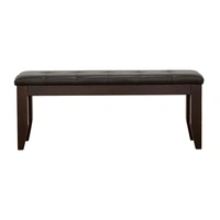 Black Leatherette/Cappuccino