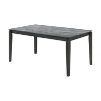 Faux Grey Marble/Black